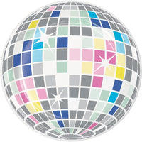 Birthday Beats Disco Party Disco Ball Paper Dessert Plates (Case of 96) by Creative Converting