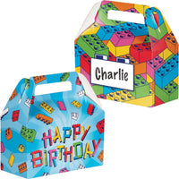 Block Bash Toy Blocks Party Favor Boxes (Case of 24) by Creative Converting