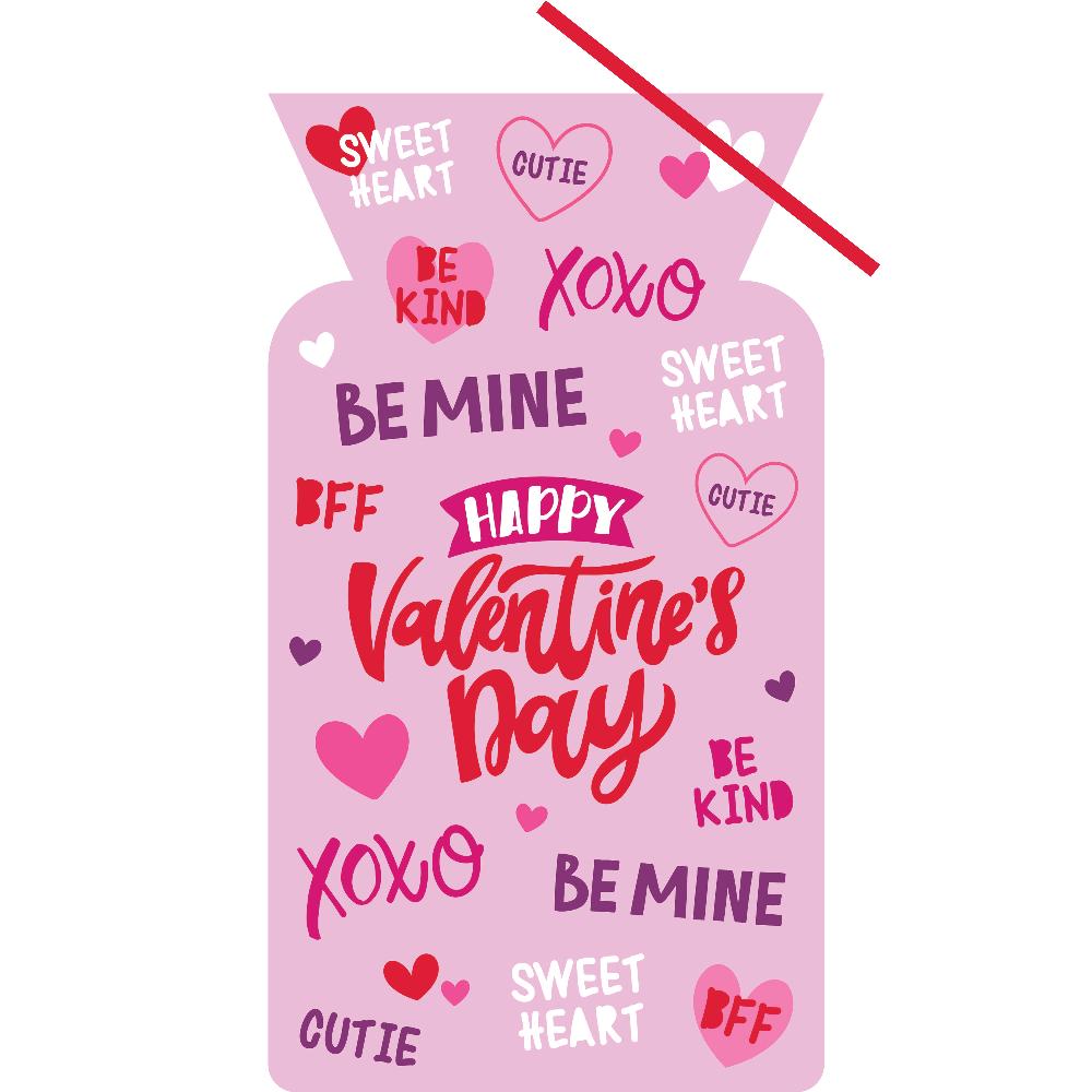 Cello Bag, Twist Ties - Valentines Day Party Decoration from Bulk Party Decorations
