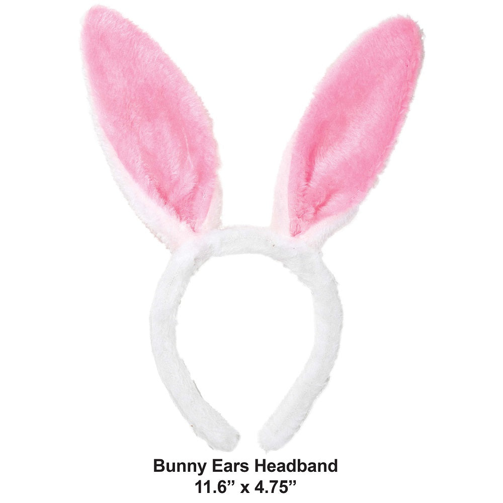 Bulk Easter Bunny Ears Fabric Headband (12 per Case)
