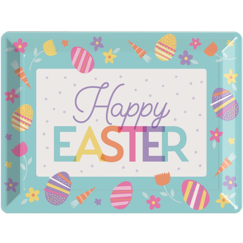 Plastic Tray 10" x 14" - Easter Party Decoration from Bulk Party Decorations