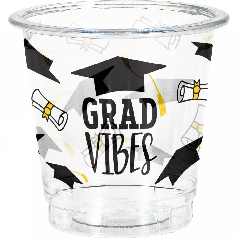 2 oz Shot Glass - Graduation Party Decoration from Bulk Party Decorations