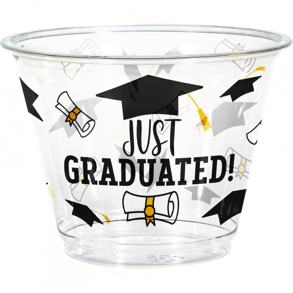 9 oz Plastic Tumbler - Graduation Party Decoration from Bulk Party Decorations