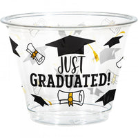 9 oz Plastic Tumbler - Graduation Party Decoration from Bulk Party Decorations