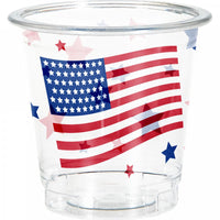 2 oz Shot Glass - Patriotic Party Decoration from Bulk Party Decorations
