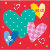 Beverage Napkin - Vivacious Valentine Party Decoration from Bulk Party Decorations