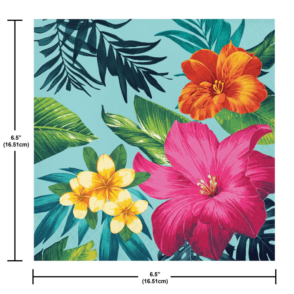 Luncheon Napkin - Tropic Time Party Decoration from Bulk Party Decorations