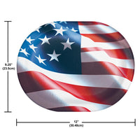Oval Platter - Freedom Flag Party Decoration from Bulk Party Decorations