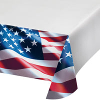 Paper Tablecover - Freedom Flag Party Decoration from Bulk Party Decorations