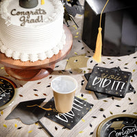 Beverage Napkin - Glowing Grad Party Decoration from Bulk Party Decorations