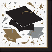 Luncheon Napkin - Glowing Grad Party Decoration from Bulk Party Decorations