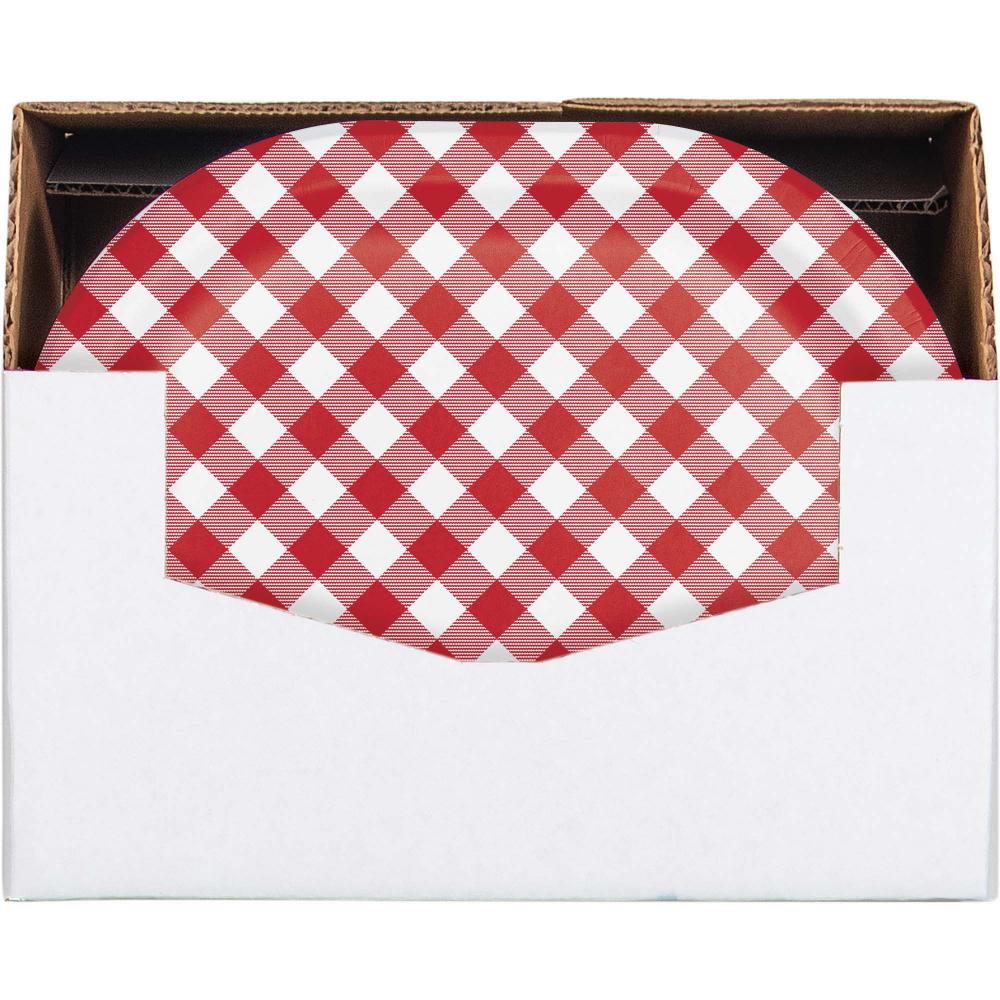Oval Platter - Classic Gingham Party Decoration from Bulk Party Decorations