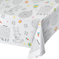 Paper Tablecover - Kids Easter Activity Party Decoration from Bulk Party Decorations