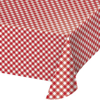 Paper Tablecover - Classic Gingham Party Decoration from Bulk Party Decorations