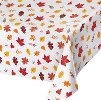 Plastic Tablecover Leaves - Thanksgiving Party Decoration from Bulk Party Decorations