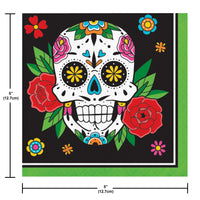 Bulk Skelebration Beverage Napkins 5