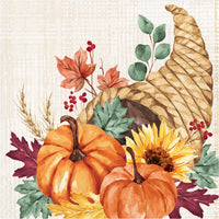 Bulk Fall Feast Paper Luncheon Napkin (Case of 192)