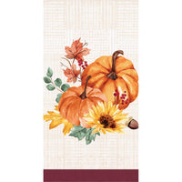 Bulk Fall Feast Paper Guest Towel (Case of 192)