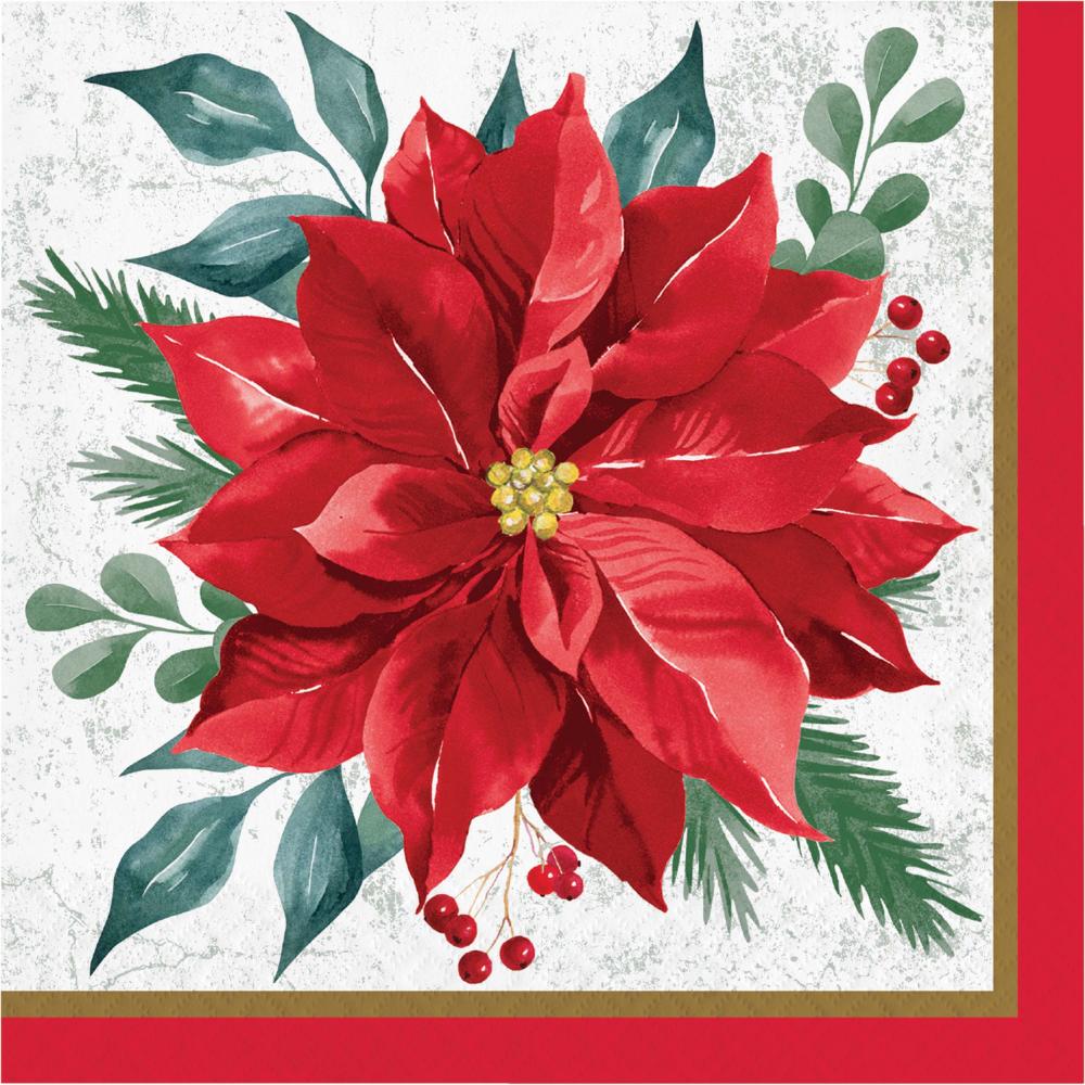 Luncheon Napkin - Festive Floral Party Decoration from Bulk Party Decorations