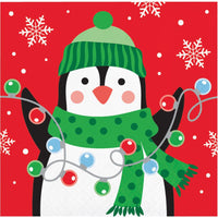 Beverage Napkin - Christmas Cheer Party Decoration from Bulk Party Decorations