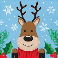 Luncheon Napkin - Christmas Cheer Party Decoration from Bulk Party Decorations