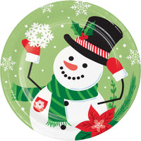Luncheon Plate - Christmas Cheer Party Decoration from Bulk Party Decorations