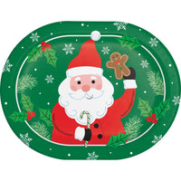 Oval Platter - Christmas Cheer Party Decoration from Bulk Party Decorations