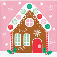 Beverage Napkin - Holiday Sweets Party Decoration from Bulk Party Decorations