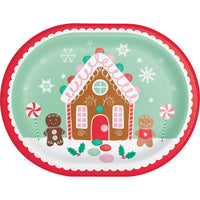 Oval Platter - Holiday Sweets Party Decoration from Bulk Party Decorations