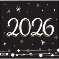 Beverage Napkin - New Years Shimmer Party Decoration from Bulk Party Decorations