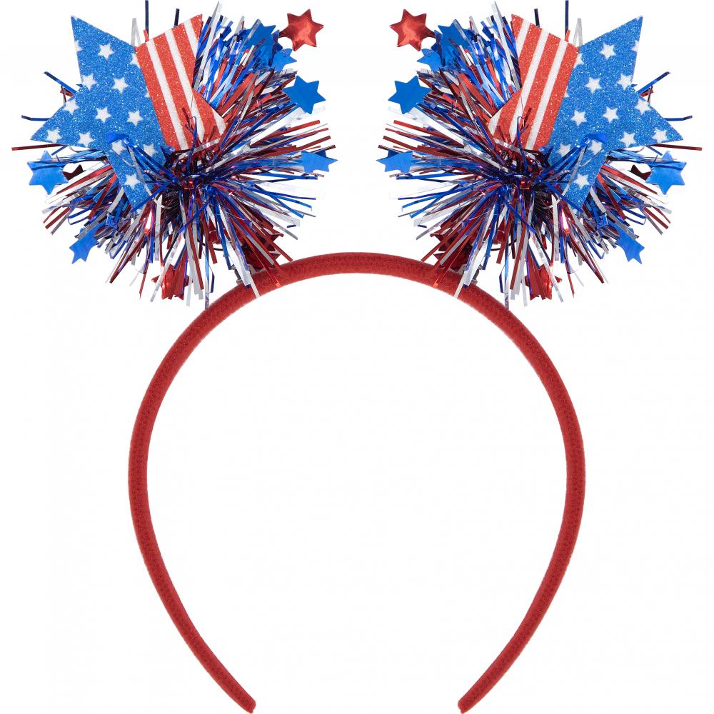 Stars Plastic Headband - Patriotic Party Decoration from Bulk Party Decorations
