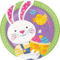 Luncheon Plate - Bunny Bliss Party Decoration from Bulk Party Decorations
