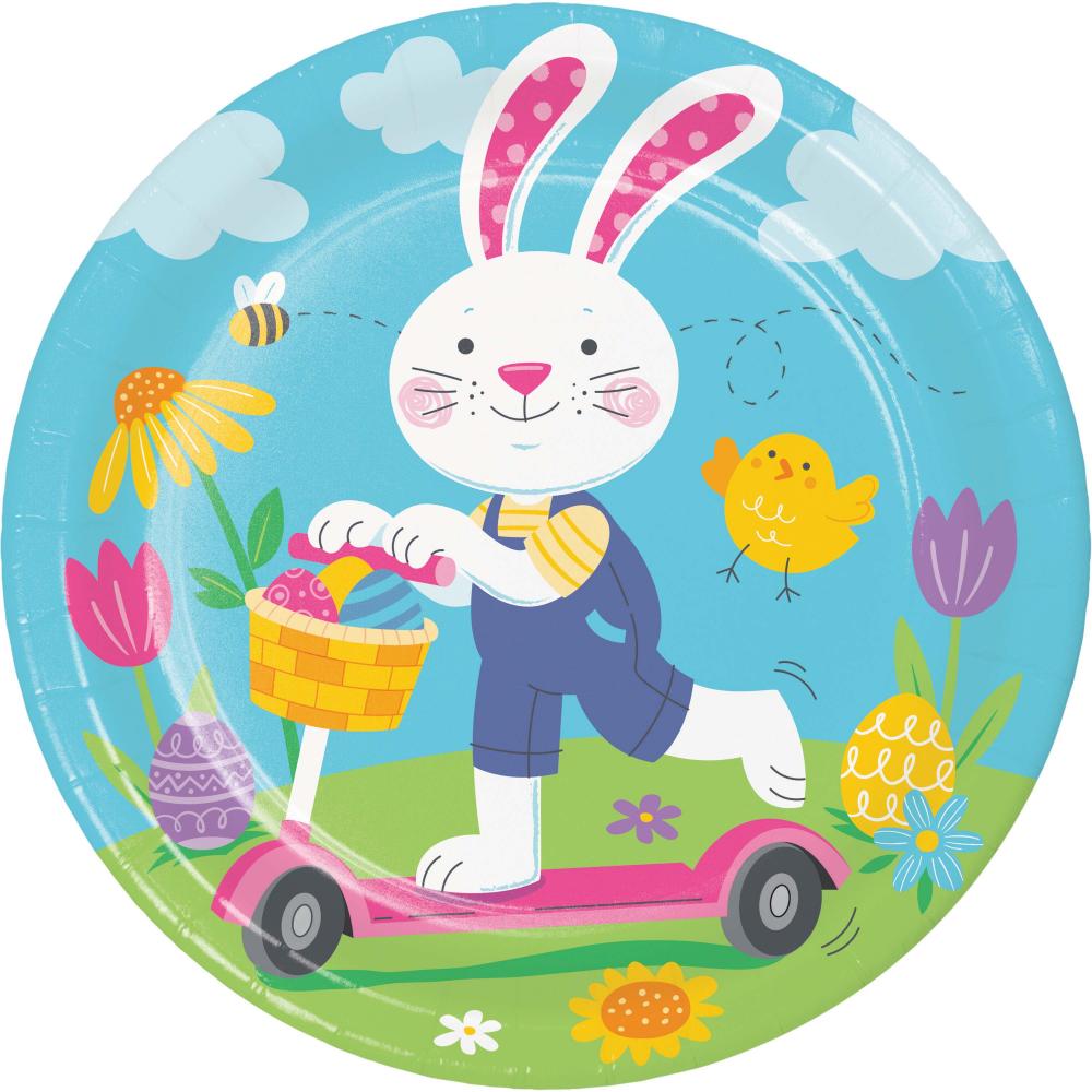 Dinner Plate - Bunny Bliss Party Decoration from Bulk Party Decorations