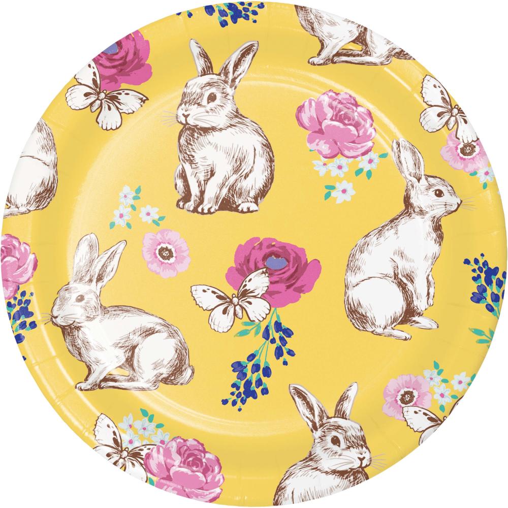 Luncheon Plate - Sights of Spring Party Decoration from Bulk Party Decorations