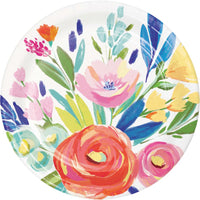 Luncheon Plate - Fragrant Florals Party Decoration from Bulk Party Decorations