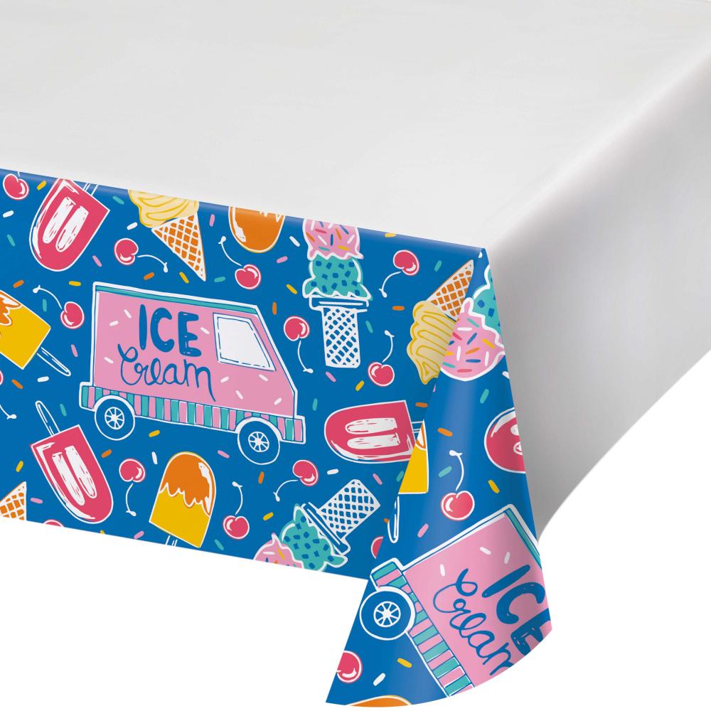 Paper Tablecover - Tasty Treats Party Decoration from Bulk Party Decorations