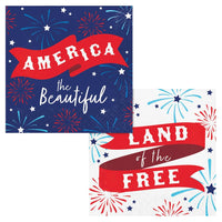 Luncheon Napkin - Lady Liberty Party Decoration from Bulk Party Decorations