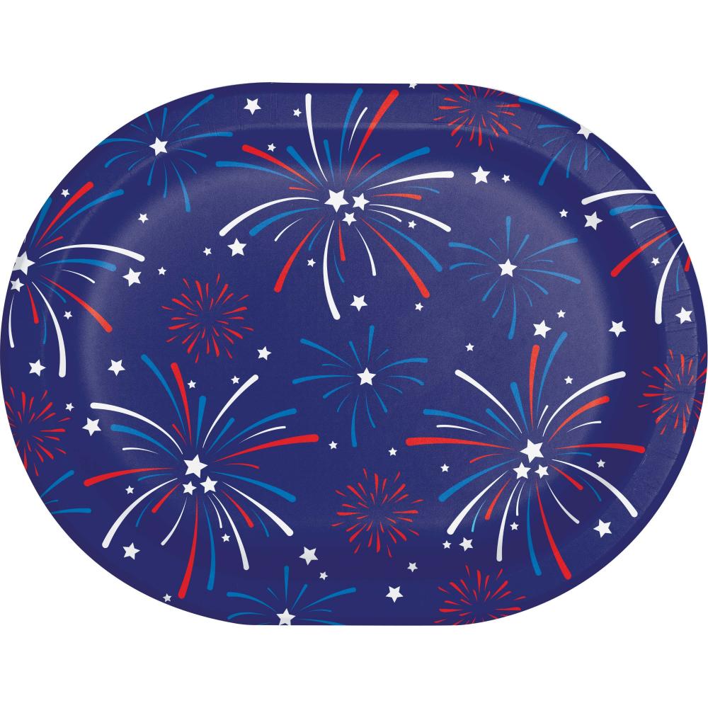 Oval Platter - Lady Liberty Party Decoration from Bulk Party Decorations