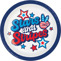 Dinner Plate - Peace and Patriotism Party Decoration from Bulk Party Decorations