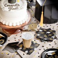 Beverage Napkin - Graceful Grad Party Decoration from Bulk Party Decorations