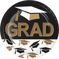 Luncheon Plate - Graceful Grad Party Decoration from Bulk Party Decorations