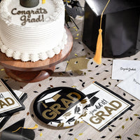 Luncheon Plate - Graceful Grad Party Decoration from Bulk Party Decorations