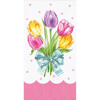 Guest Towel - Trendy Tulips Party Decoration from Bulk Party Decorations