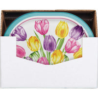 Oval Platter - Trendy Tulips Party Decoration from Bulk Party Decorations