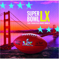Beverage Napkin - Super Bowl LX Party Decoration from Bulk Party Decorations