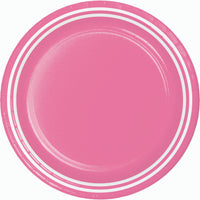 Candy Pink Luncheon Plates 7