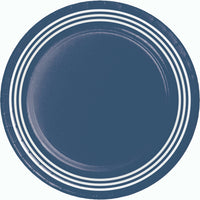 Navy Blue Dinner Plates 8.5