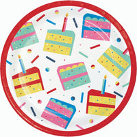 Birthday Bliss Dinner Plates 8.5
