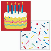 Birthday Bliss Beverage Napkins 5