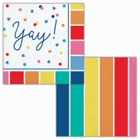 Prismatic Party Beverage Napkins 5